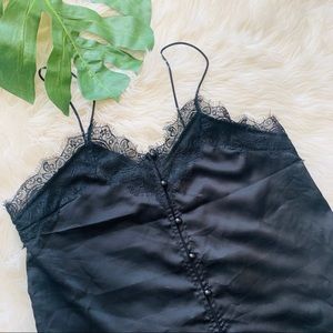 SHEIN - black lace cami